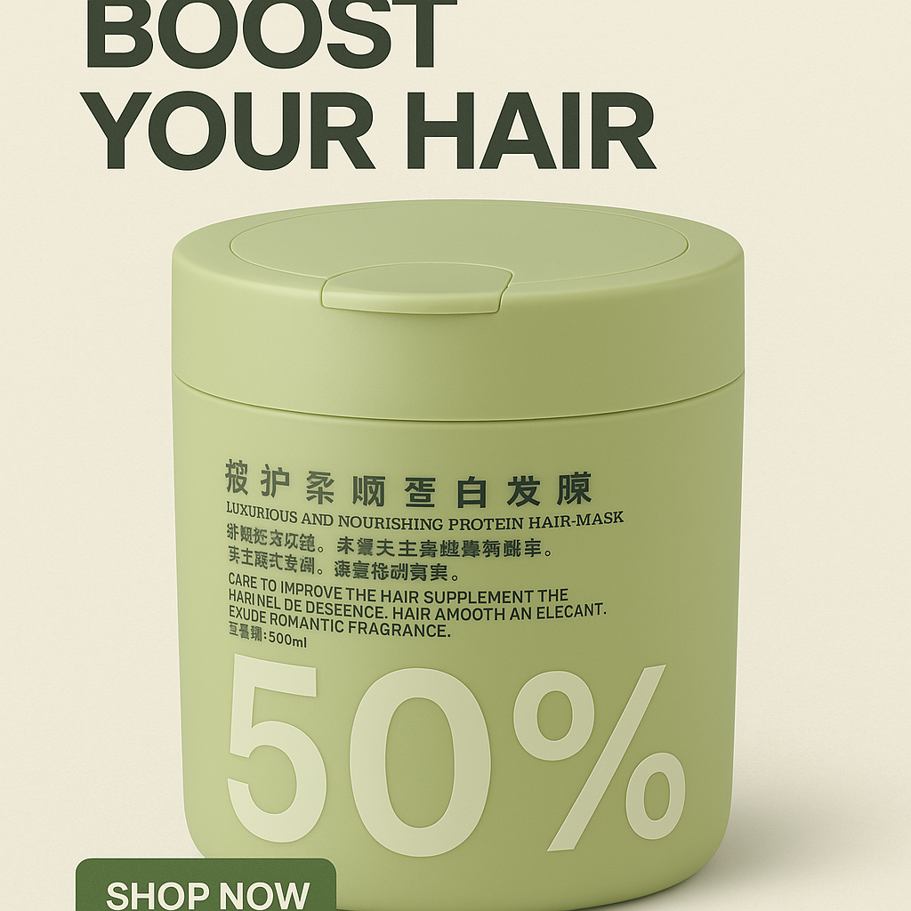 ShunQi Luxurious & Nourishing Protein Hair Mask with Romantic Fragrance - THE COSMETIC STORE