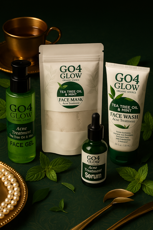 GO4 Glow Acne Facial Kit - Best Acne Facial Kit for Acne Treatment & Glowing Skin in Pakistan - THE COSMETIC STORE