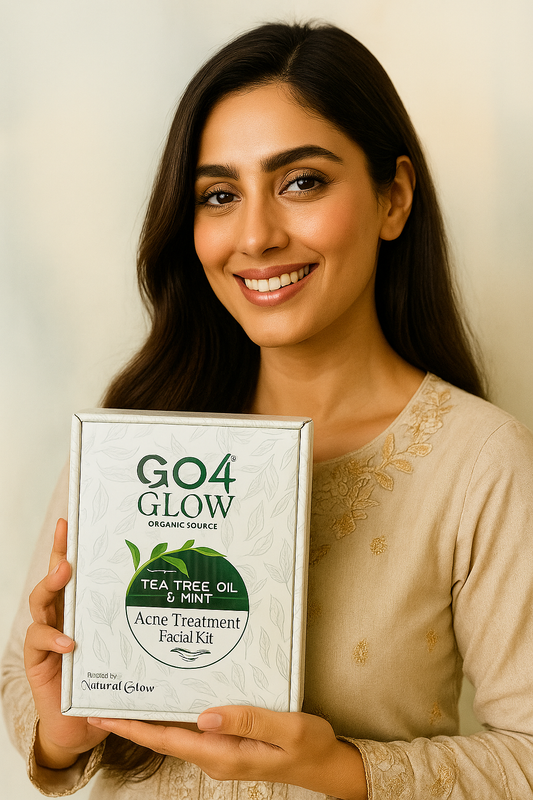 GO4 Glow Acne Facial Kit - Best Acne Facial Kit for Acne Treatment & Glowing Skin in Pakistan - THE COSMETIC STORE